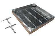 Customized Aluminium Drain Cover ,  Tiled Recessed Manhole Cover