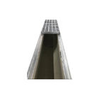 OEM ODM B125 Polymer Concrete Channel With Stainless Steel Grating