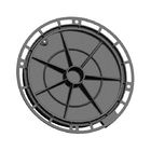 B125 EN124-2 Circular Manhole Cover Gasket EPDM Locking System Grey Iron GG20 Foot ways