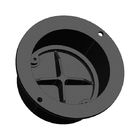 Ｗater Box Circular Manhole Cover / Ｗater Ｍeter Ｃovers Grey Color Water And Electrical Power Projects