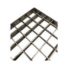 Floor Drain Press Lock Grating 33*33mm Hot Dip Galvanized Steel