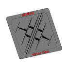 Recessed D400 Manhole Covers Double Triangle Road Surfaces