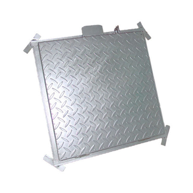 Water Tank Manhole Cover EN1253-4 Hot Dip Galvanized Surface Treatment