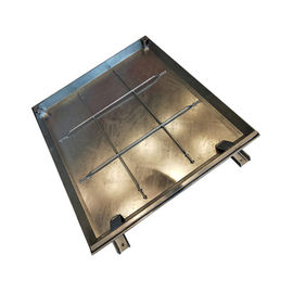 ODM Access Cover Carbon Steel Q235 , Galvanized Manhole Cover CE Certification