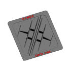 Recessed D400 Manhole Cover Double Triangle Screw Locking For Residential Areas