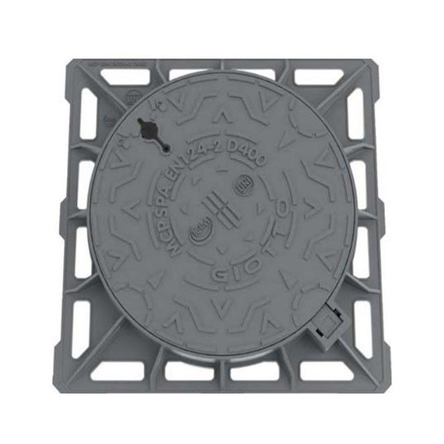 ODM Metal Manhole Cover EN124 D400 Ductile Iron GJS-500-7 - EN 1563 Municipal Construction